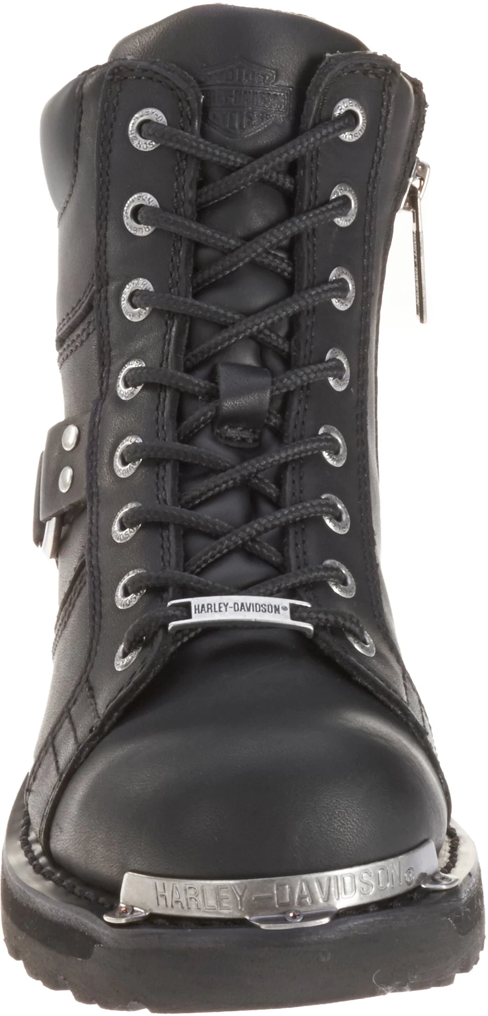 'Harley Davidson' Women's 5.5" Maddy Zip Boot - Black 4 'Harley Davidson' Women's 5.5" Maddy Zip Boot - Black - Image 2