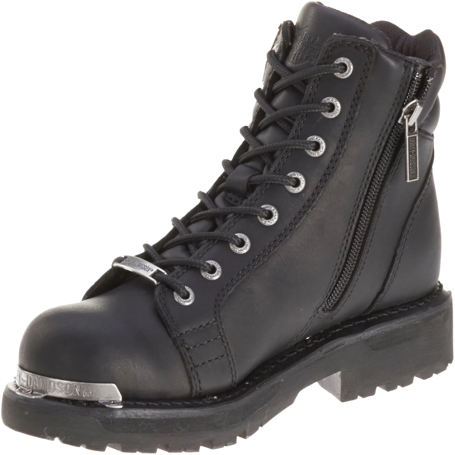 'Harley Davidson' Women's 5.5" Maddy Zip Boot - Black 5 'Harley Davidson' Women's 5.5" Maddy Zip Boot - Black - Image 3