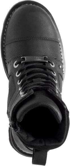 'Harley Davidson' Women's 5.5" Oakleigh Leather - Black -Outfit Go Shop HDW D84276 100317 S18 TOP 1024x1024@2x