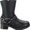 'Harley Davidson' Women's 8" Christa Harness Boot - Black 1 'Harley Davidson' Women's 8" Christa Harness Boot - Black -Outfit Go Shop HDW D85298 080714 F15 000 1024x1024@2x