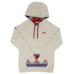 'Hooey' Women's Laramie Hoody - Cream / Aztec