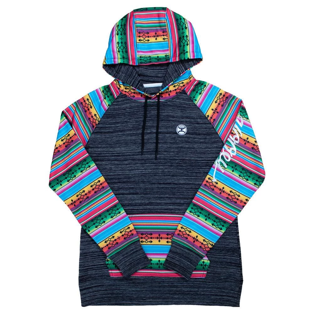 'Hooey' Women's "Salado" Hoody - Black Space Dye 3 'Hooey' Women's "Salado" Hoody - Black Space Dye