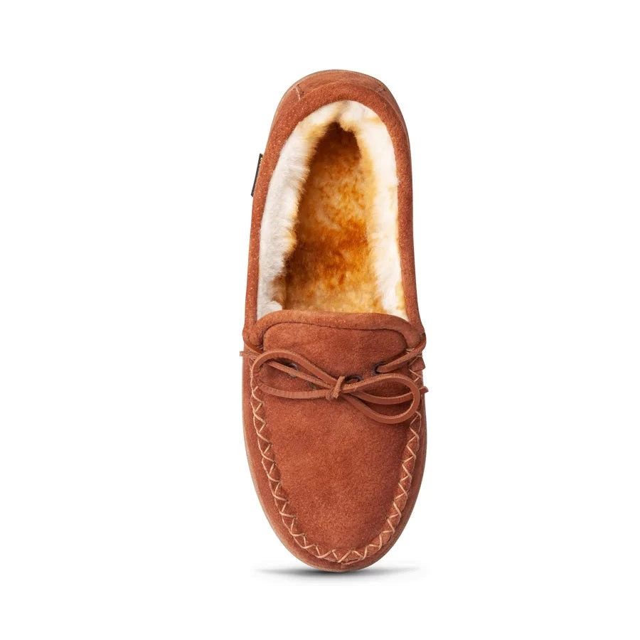 'Old Friend Footwear' Men's Sheepskin Loafer Moc - Chestnut II 7 'Old Friend Footwear' Men's Sheepskin Loafer Moc - Chestnut II - Image 5