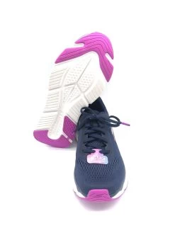 'Skechers' Women's Max Cushioning Elite-Destination Point - Navy -Outfit Go Shop IMG 3785 1024x1024@2x