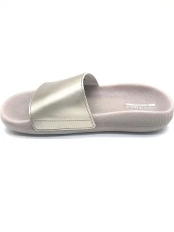 'Skechers' Women's Hyper Slide Shine On Sandal - Gold -Outfit Go Shop IMG 5473 1024x1024@2x