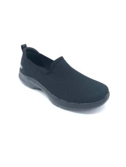 'Skechers' Women's GOwalk 6 Clear Virtue - Black -Outfit Go Shop IMG 8914 1024x1024@2x