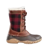 'Baffin' Women's Jasper Insulated WP Boot - Red / Black Plaid -Outfit Go Shop JASPER RAF LATERAL 1024x1024@2x