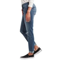 'Silver Jeans' Women's Curvy Boyfriend Mid Rise Slim Leg - Medium Wash 7 'Silver Jeans' Women's Curvy Boyfriend Mid Rise Slim Leg - Medium Wash -Outfit Go Shop LA23415AU333 IND 3 1024x1024@2x