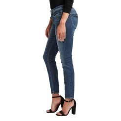 'Silver Jeans' Women's Curvy Mid Rise Skinny - Indigo -Outfit Go Shop LA93101AU312 IND 3 1024x1024@2x