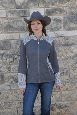 'Cinch' Women's Sweater Knit Jacket - Heather Charcoal 9 'Cinch' Women's Sweater Knit Jacket - Heather Charcoal -Outfit Go Shop MAJ9840002 1024x1024@2x