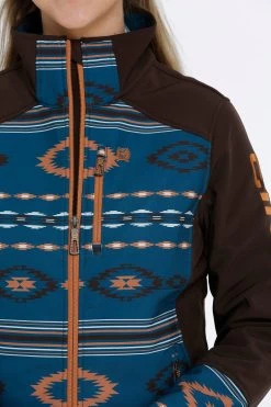 'Cinch' Women's Concealed Carry Bonded Jacket - Brown -Outfit Go Shop MAJ9858001 5 1024x1024@2x