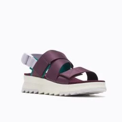 'Merrell' Women's Alpine Backstrap Sandal - Burgundy -Outfit Go Shop MRLW J004280 032321 S22 045 1024x1024@2x
