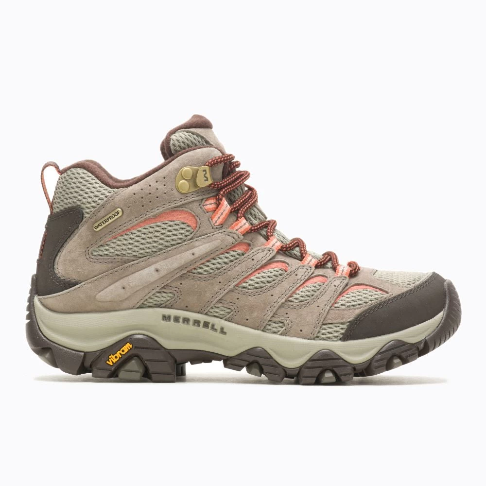 'Merrell' Women's Moab 3 WP Mid Hiker - Bungee Cord 3 'Merrell' Women's Moab 3 WP Mid Hiker - Bungee Cord