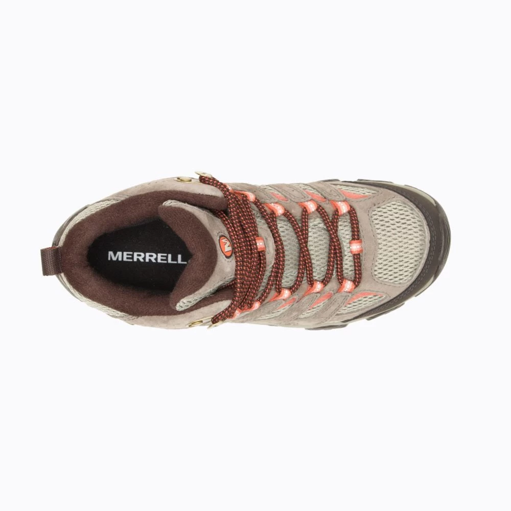 'Merrell' Women's Moab 3 WP Mid Hiker - Bungee Cord 4 'Merrell' Women's Moab 3 WP Mid Hiker - Bungee Cord - Image 2