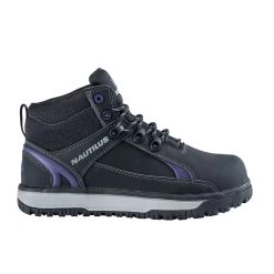 'Nautilus' Women's Urban Int. MetGuard EH SR Alloy Toe - Black / Purple -Outfit Go Shop N1471 lateral 1024x1024@2x