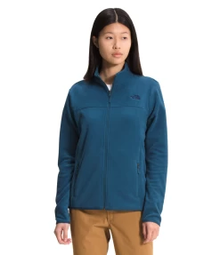 'The North Face' Women's TKA Glacier Full Zip - Monterey Blue