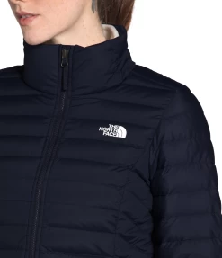 'The North Face' Women's Stretch Down Jacket - Aviator Navy -Outfit Go Shop NF0A4P6I RG1 modelclose1 1024x1024@2x