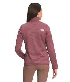 'The North Face' Women's Canyonlands 1/4 Zip Pullover - Wild Ginger Heather 7 'The North Face' Women's Canyonlands 1/4 Zip Pullover - Wild Ginger Heather -Outfit Go Shop NF0A5GBE 7A2 back 1024x1024@2x
