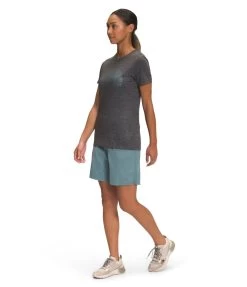 'The North Face' Women's Aphrodite Bermuda Short - Goblin Blue -Outfit Go Shop NF0A5GKG A9L model34 1024x1024@2x