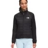 'The North Face' Women's Shelter Cove Hybrid Jacket - TNF Black -Outfit Go Shop NF0A5J7E JK3 hero 1024x1024@2x