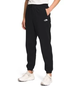 'The North Face' Women's Half Dome Fleece Sweatpants - TNF Black / TNF White