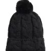 'The North Face' Women's Cable Minna Pom Beanie - TNF Black -Outfit Go Shop NF0A7WFO JK3 hero 1024x1024@2x