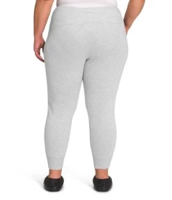 'The North Face' Women's Box NSE Joggers - TNF Light Grey Heather (Ext. Sizes) -Outfit Go Shop NF0A7WM3 GAU back 1024x1024@2x