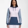 'The North Face' Women's Color Block Hoodie - Folk Blue / Lavender Fog -Outfit Go Shop NF0A7WT4 8D3 hero 1024x1024@2x