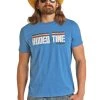 'Rock & Roll Denim' Unisex Dale Graphic Tee - Blue -Outfit Go Shop RRUT21R12S 1024x1024@2x