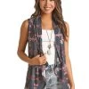 'Rock & Roll' Women's Americana Aztec Print Vest - Panhandle Slim WMN AMERICANA VEST - RRWT98RZNR -Outfit Go Shop RRWT98RZNR 1024x1024@2x