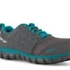 'Reebok' Women's Sublite Cushion ESD SR Alloy Toe - Grey / Turquoise -Outfit Go Shop Reebok RB045 Sublite Cushion Work 02 1024x1024 6a36400c fb16 4b44 914e 24f4cf030f0b 1024x1024@2x