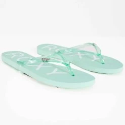 'Roxy' Women's Viva Jelly Sandal - Mint 8 'Roxy' Women's Viva Jelly Sandal - Mint -Outfit Go Shop Roxy Shoes Flip Flop Viva Jelly Mint Womens ARJL100915 mint 2 1024x1024@2x