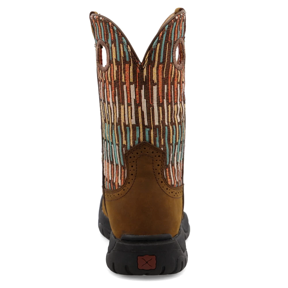'Twisted X' Women's 9" All Around Work Soft Toe - Brown / Multi 7 'Twisted X' Women's 9" All Around Work Soft Toe - Brown / Multi - Image 5