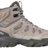 Oboz Footwear 'Oboz' Women's Sawtooth X Mid Hiker - Drizzle -Outfit Go Shop W Sawtooth X Mid Drizzle out side 66863 1024x1024@2x