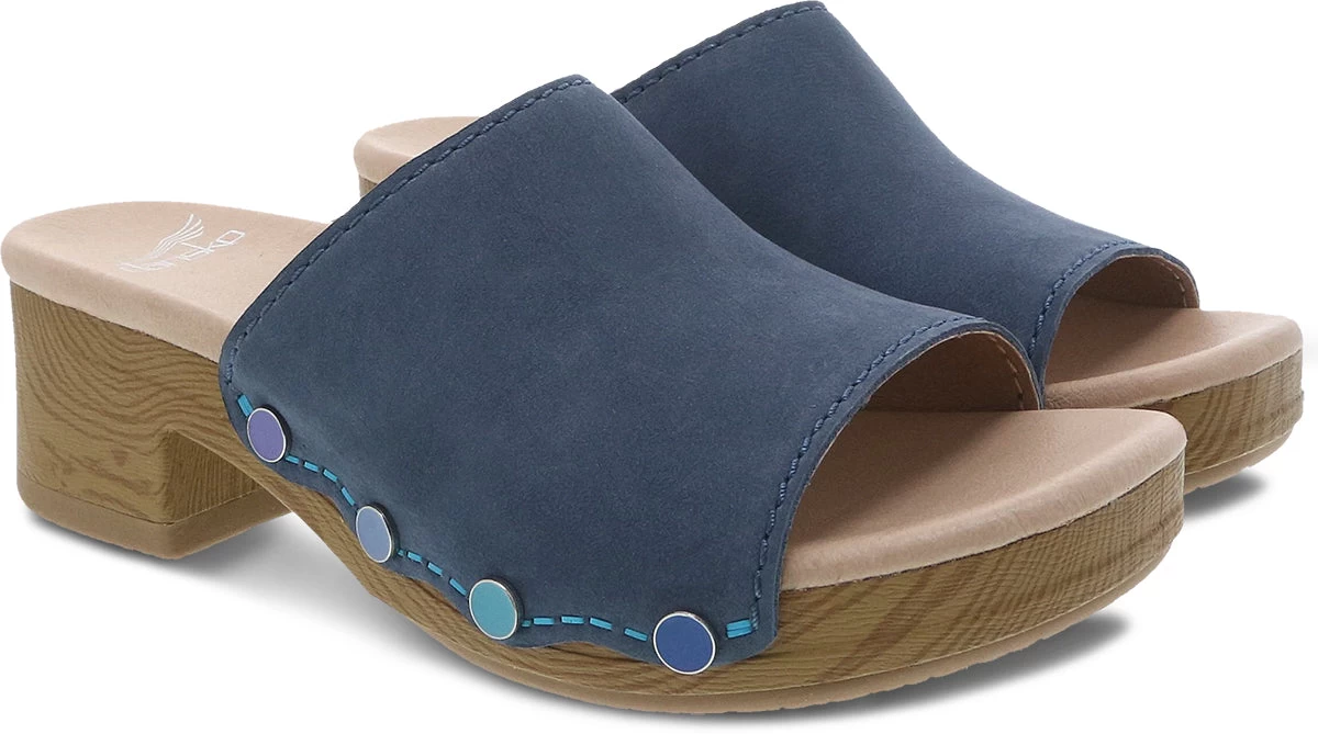'Dansko' Women's Giana - Blue Milled Nubuck 7 'Dansko' Women's Giana - Blue Milled Nubuck - Image 5