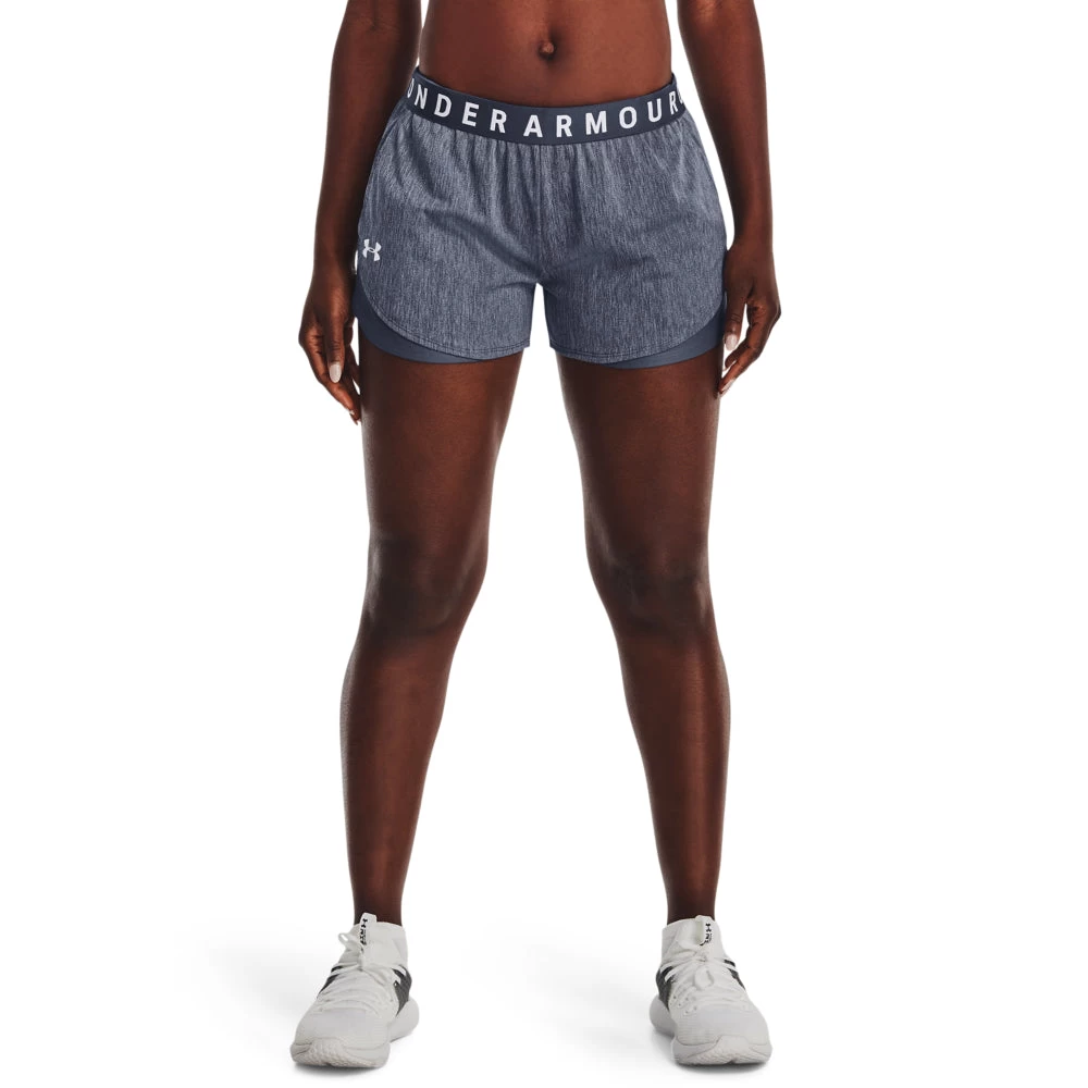 'Under Armour' Women's Play Up Twist Shorts 3.0 - Purple 4 'Under Armour' Women's Play Up Twist Shorts 3.0 - Purple - Image 2