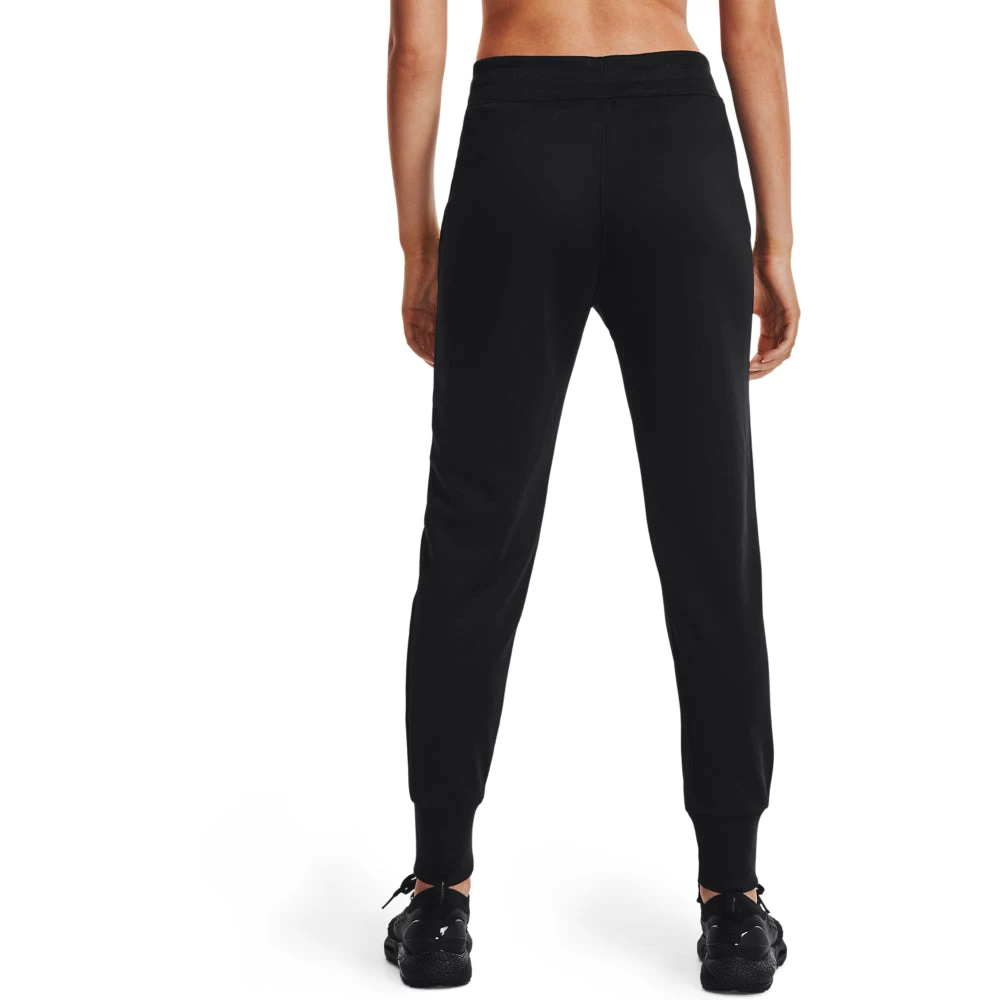 'Under Armour' Women's Armour Fleece Joggers - Black 4 'Under Armour' Women's Armour Fleece Joggers - Black - Image 2