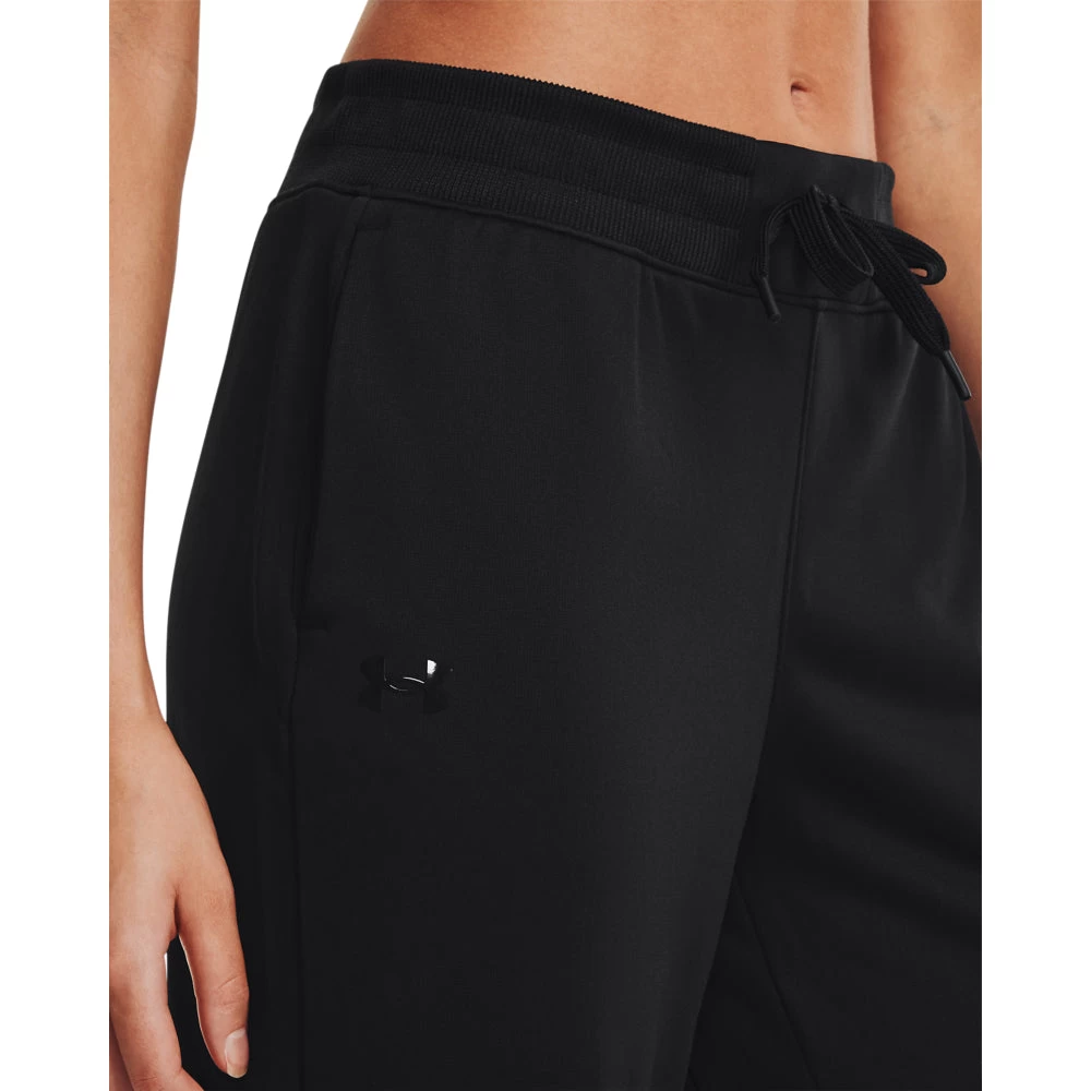 'Under Armour' Women's Armour Fleece Joggers - Black 5 'Under Armour' Women's Armour Fleece Joggers - Black - Image 3