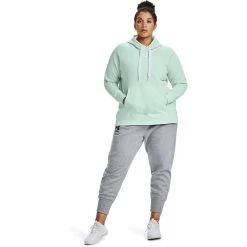 'Under Armour' Women's Rival Fleece Joggers - Steel Medium Heather (ext. Sizes) -Outfit Go Shop s7.V5 1357035 035 FSF 1024x1024@2x