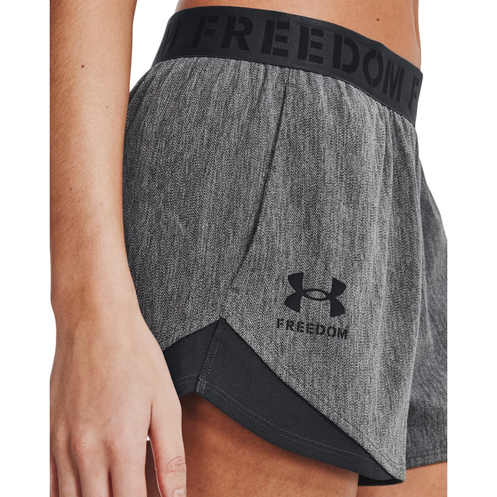 'Under Armour' Women's Freedom Play Up Shorts - Jet Grey 3 'Under Armour' Women's Freedom Play Up Shorts - Jet Grey